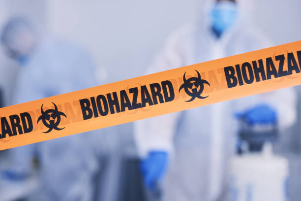 Professional Blood Cleanup technician working in Hesperia, CA